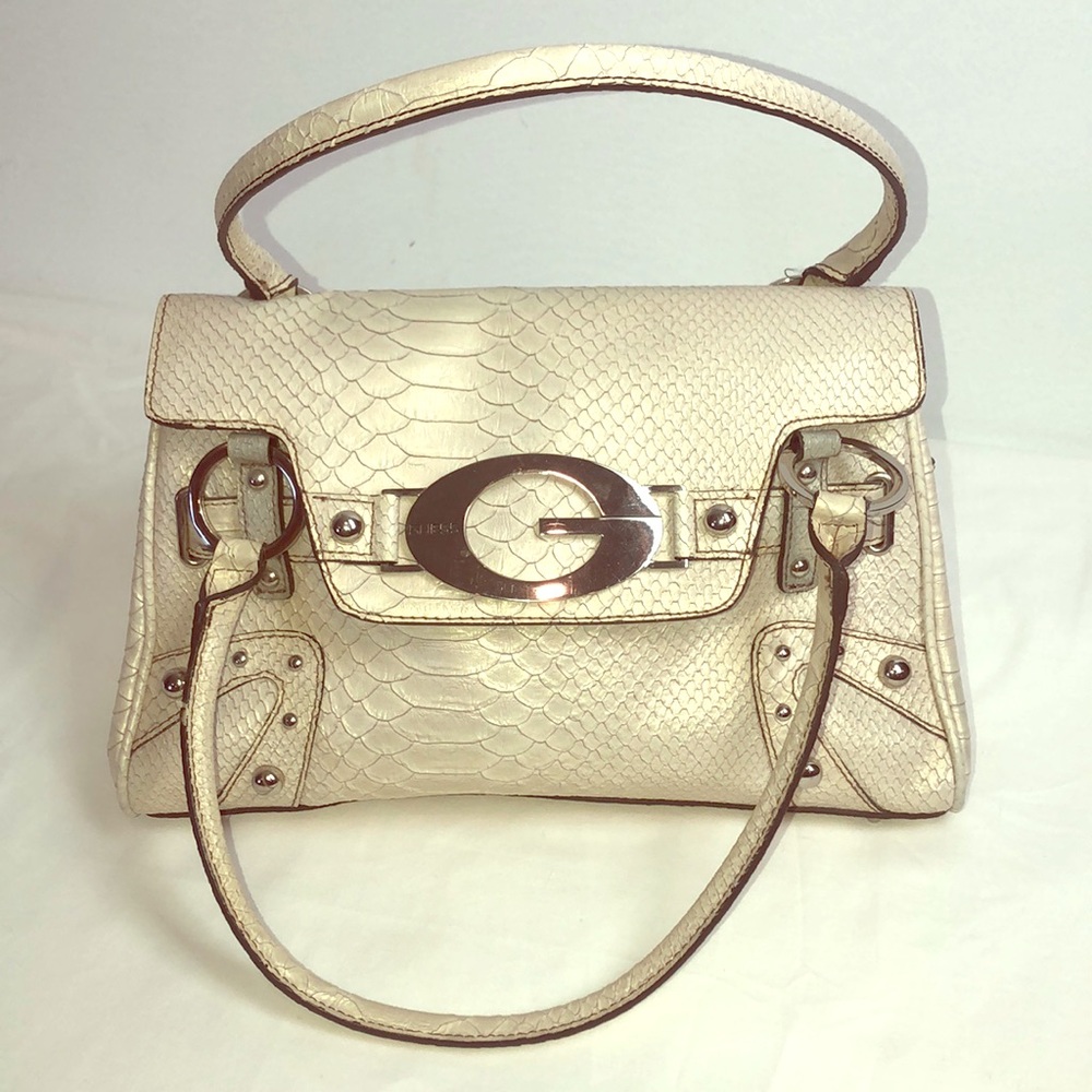 Guess Handbag in Faux Alligator pattern